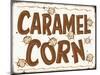 Caramel Corn Distressed-Retroplanet-Mounted Giclee Print
