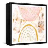 Caramel Dunes III-Melissa Wang-Framed Stretched Canvas