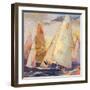 Caramel Wind-Beth A. Forst-Framed Premium Giclee Print