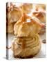 Caramelised Profiterole with Cream Filling-null-Stretched Canvas