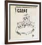 Carat, 1961-Andy Warhol-Framed Giclee Print