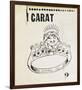 Carat, 1961-Andy Warhol-Framed Giclee Print
