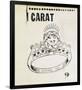 Carat, 1961-Andy Warhol-Framed Art Print