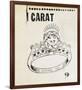 Carat, 1961-Andy Warhol-Framed Art Print