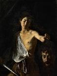 The Calling of St Matthew-Caravaggio-Giclee Print