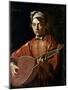 Caravaggio: Luteplayer-Caravaggio-Mounted Giclee Print