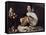 Caravaggio: Luteplayer-Caravaggio-Framed Stretched Canvas