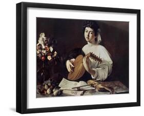 Caravaggio: Luteplayer-Caravaggio-Framed Giclee Print