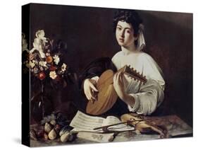 Caravaggio: Luteplayer-Caravaggio-Stretched Canvas