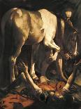 Saint Paul's Conversion-Caravaggio-Art Print