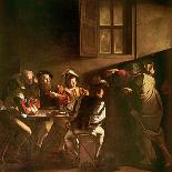 The Calling of St. Matthew, C.1598-1601-Caravaggio-Giclee Print