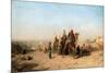 Caravan, 1860-Felix Francois Georges Philibert Ziem-Mounted Giclee Print