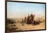 Caravan, 1860-Felix Francois Georges Philibert Ziem-Framed Giclee Print