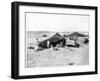 Caravan Camp, Sahara Desert, Late 19th Century-John L Stoddard-Framed Giclee Print