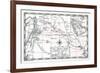 Caravan, Courier and Pilgrim Routes in the Syrian Desert, 1937-Emery Walker-Framed Giclee Print