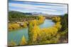 Caravan Crossing a Bridge on the Clutha River in Autumn, Wanaka, South Island, New Zealand, Pacific-Matthew Williams-Ellis-Mounted Photographic Print