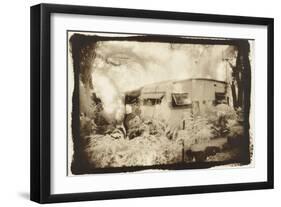 Caravan deep in the woods, Queensland, Australia-Theo Westenberger-Framed Premium Photographic Print