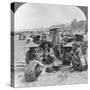Caravan En Route for China Camping at Bhamo, Burma, 1908-null-Stretched Canvas