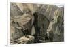 Caravan Entering Khojak Pass in the Sulaiman Range, Pakistan, on the Road from Kandahar, 1800s-null-Framed Giclee Print