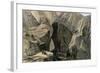 Caravan Entering Khojak Pass in the Sulaiman Range, Pakistan, on the Road from Kandahar, 1800s-null-Framed Giclee Print