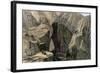 Caravan Entering Khojak Pass in the Sulaiman Range, Pakistan, on the Road from Kandahar, 1800s-null-Framed Giclee Print