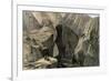 Caravan Entering Khojak Pass in the Sulaiman Range, Pakistan, on the Road from Kandahar, 1800s-null-Framed Giclee Print