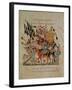 Caravan Going to Mecca from "The Maqamat" ("The Meetings"), Illustrated by Hariri-null-Framed Giclee Print