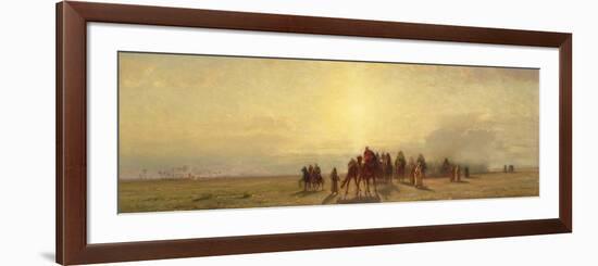 Caravan in the Desert, 1878-Samuel Colman-Framed Giclee Print
