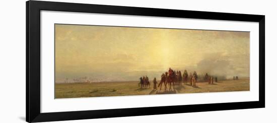 Caravan in the Desert, 1878-Samuel Colman-Framed Giclee Print