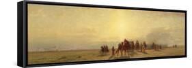 Caravan in the Desert, 1878-Samuel Colman-Framed Stretched Canvas
