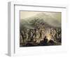 Caravan of Armenian Merchants, Transcaucasia-Grigori Grigorevich Gagarin-Framed Giclee Print