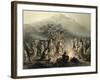 Caravan of Armenian Merchants, Transcaucasia-Grigori Grigorevich Gagarin-Framed Giclee Print