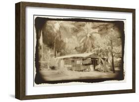 Caravan under awning, Queensland, Australia-Theo Westenberger-Framed Art Print