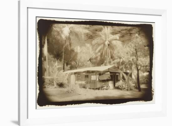 Caravan under awning, Queensland, Australia-Theo Westenberger-Framed Art Print