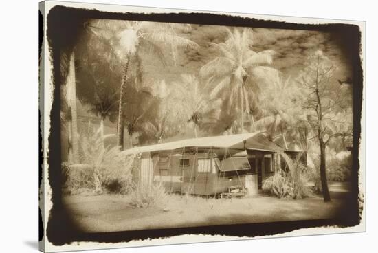 Caravan under awning, Queensland, Australia-Theo Westenberger-Stretched Canvas