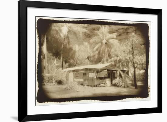 Caravan under awning, Queensland, Australia-Theo Westenberger-Framed Premium Giclee Print