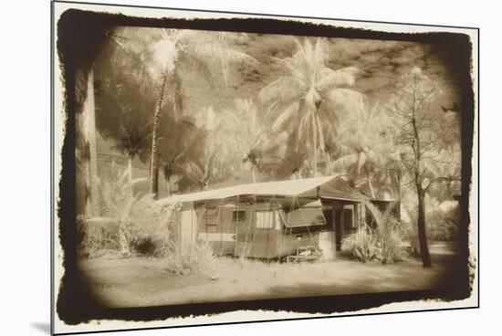 Caravan under awning, Queensland, Australia-Theo Westenberger-Mounted Premium Giclee Print