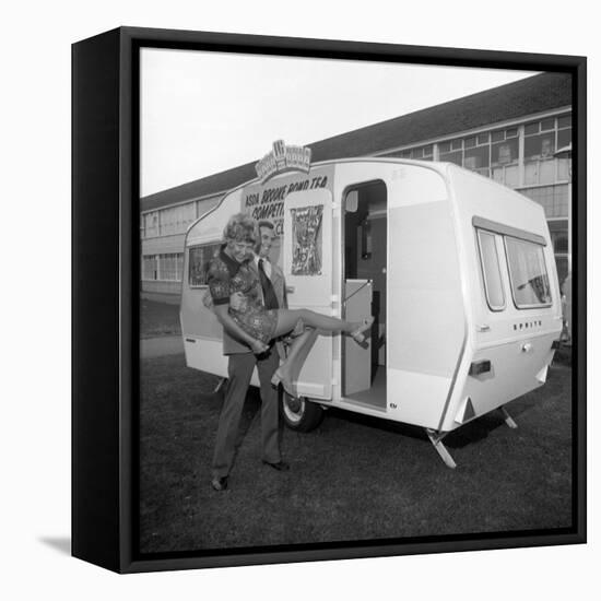 Caravan Winners, Rotherham, South Yorkshire, 1972-Michael Walters-Framed Stretched Canvas