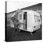 Caravan Winners, Rotherham, South Yorkshire, 1972-Michael Walters-Stretched Canvas