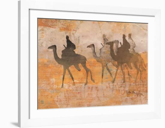 Caravane-Ben Ouaghrem-Framed Art Print