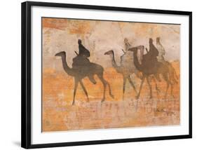 Caravane-Ben Ouaghrem-Framed Art Print