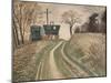 Caravans, 1936-Eric Ravilious-Mounted Giclee Print