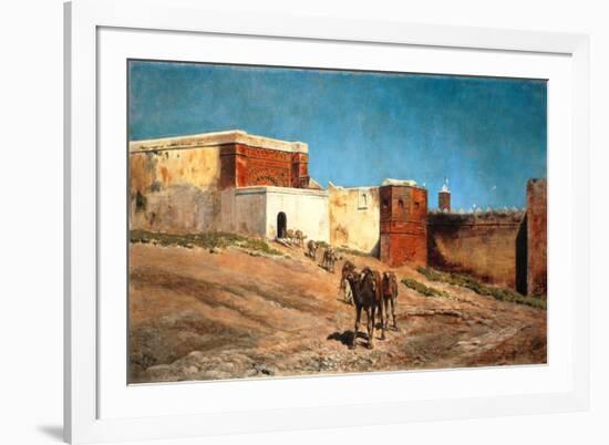 Caravans Departing, 1879-Edwin Lord Weeks-Framed Giclee Print