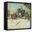 Caravans Encampment of Gypsies-Vincent van Gogh-Framed Stretched Canvas