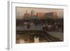 Caravanserai by Gur-E Amir in Samarkand-Franz Roubaud-Framed Giclee Print