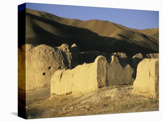 Caravanserai, Daulitiar, Afghanistan-Jane Sweeney-Stretched Canvas