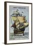 Caravel of Christopher Columbus, 15th Century-null-Framed Giclee Print