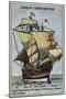 Caravel of Christopher Columbus, 15th Century-null-Mounted Giclee Print