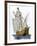 Caravel Santa Maria, the Flagship of Columbus' First Voyage-null-Framed Giclee Print