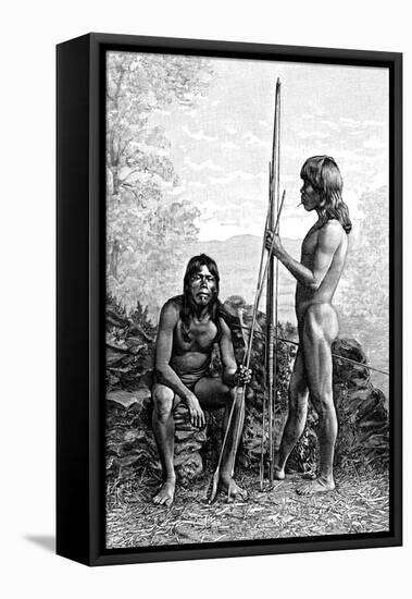 Caraya Indians, South America, 1895-null-Framed Stretched Canvas